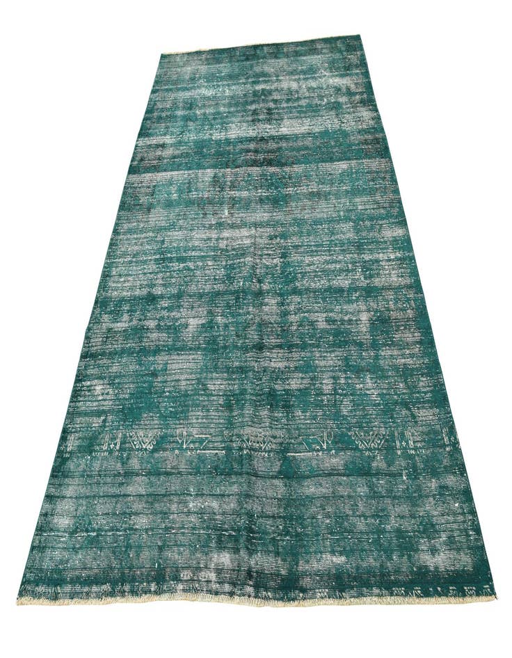 Detail image of  6' 5 x 9' 6  Hand Knotted Ultra Vintage Persian Wool Rug