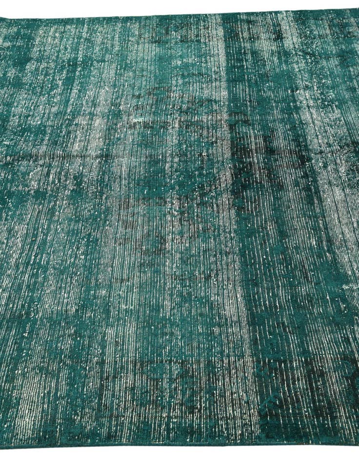 Detail image of  6' 5 x 9' 6  Hand Knotted Ultra Vintage Persian Wool Rug