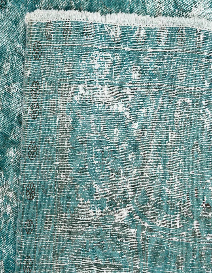 Detail image of  9' x 12' 9  Hand Knotted Ultra Vintage Wool Rug