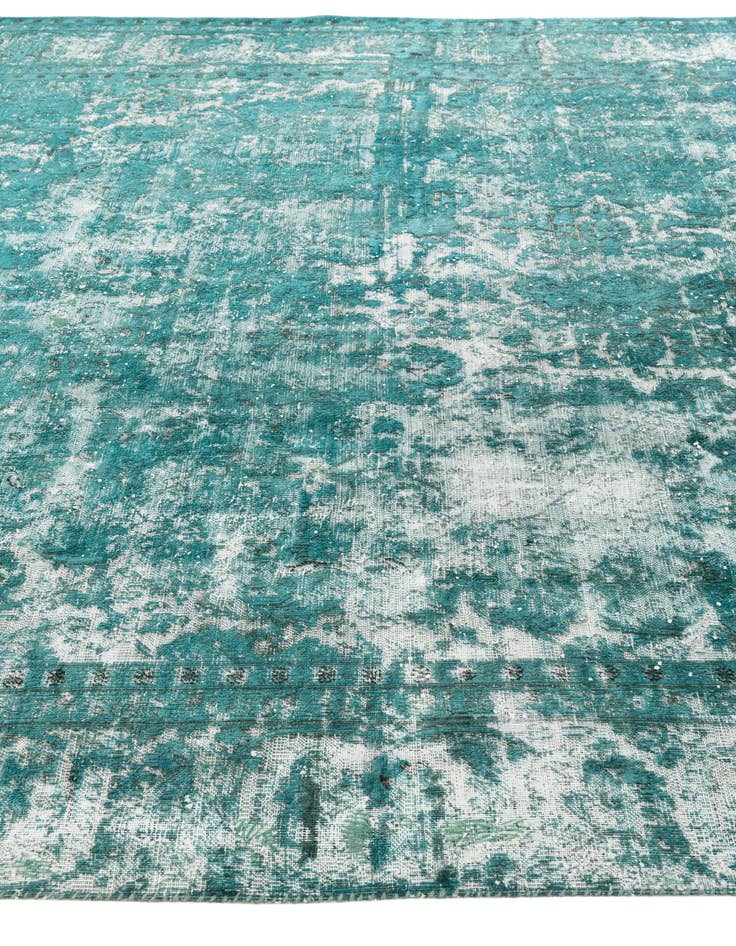 Detail image of  9' x 12' 9  Hand Knotted Ultra Vintage Wool Rug