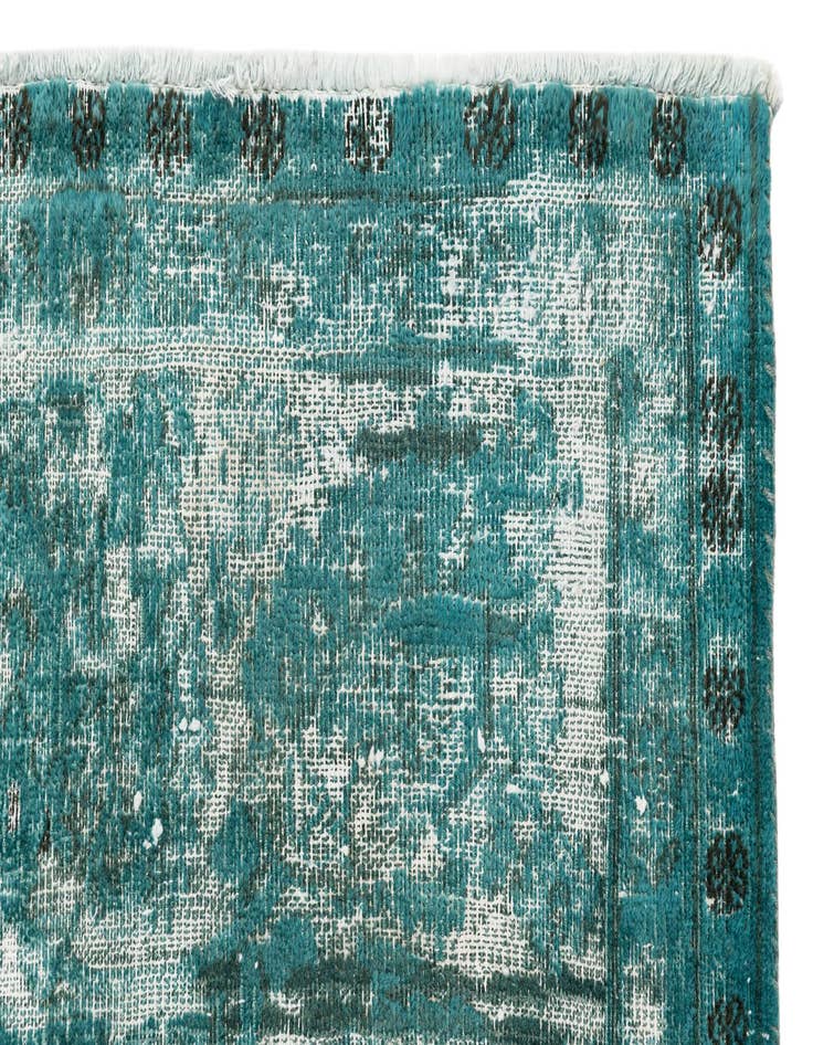 Detail image of  9' x 12' 9  Hand Knotted Ultra Vintage Wool Rug