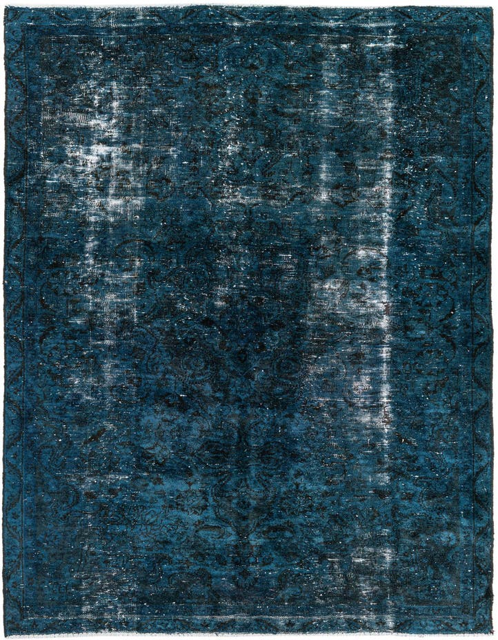  4' 5 x 7' 5  Hand Knotted Ultra Vintage Persian W...