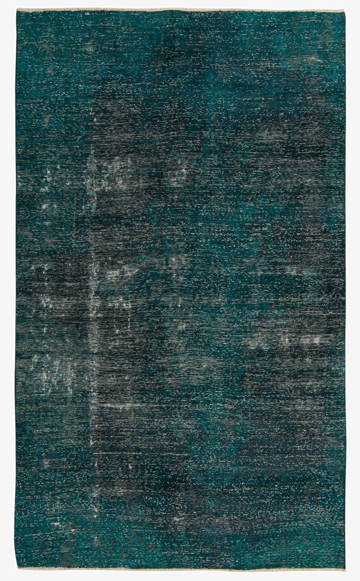  4' 11 x 8' 4  Hand Knotted Ultra Vintage Persian Wool Rug