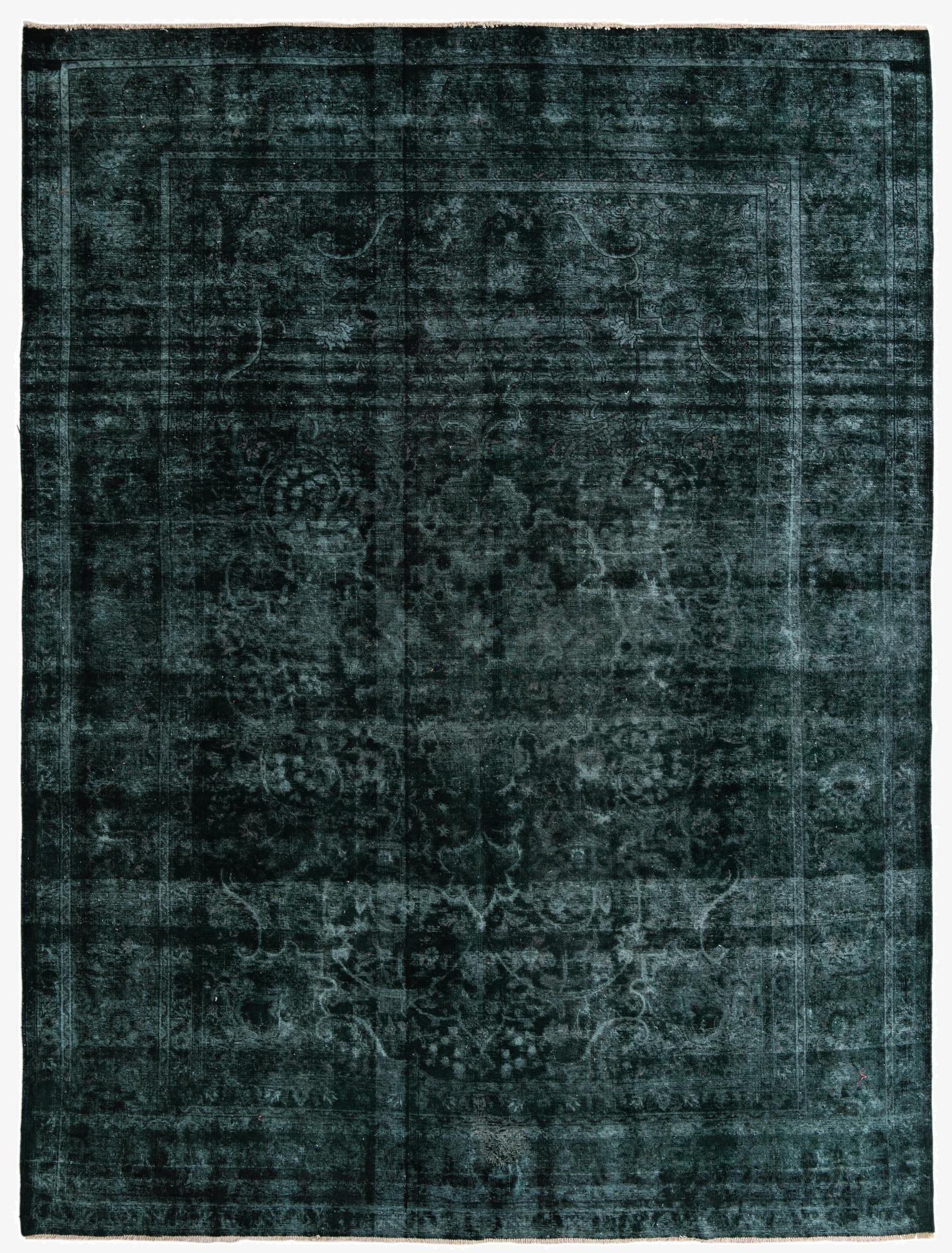  9' 5 x 12' 6  Hand Knotted Ultra Vintage Persian Wool Rug