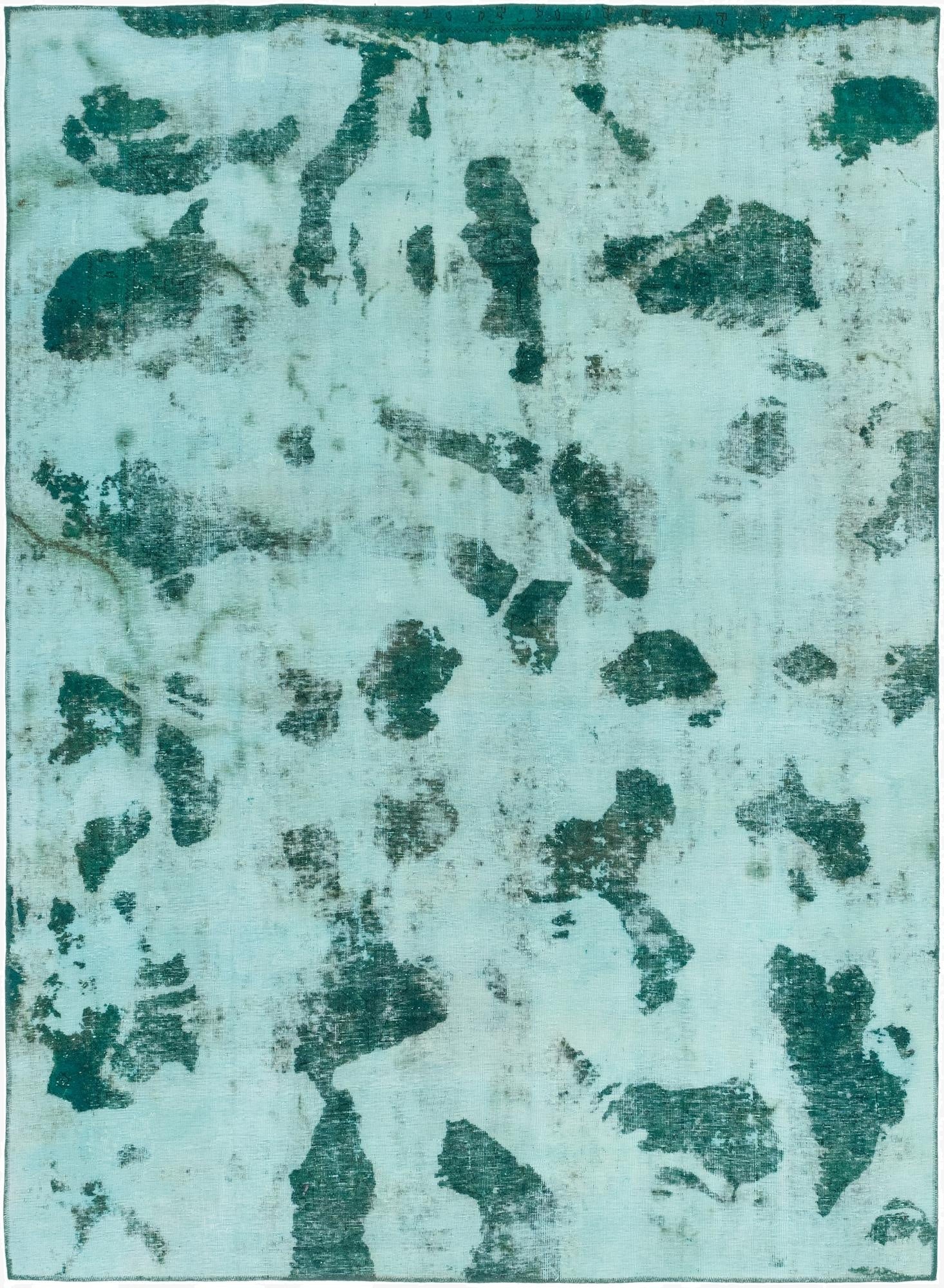  7' 4 x 10' 2  Hand Knotted Ultra Vintage Persian Wool Rug