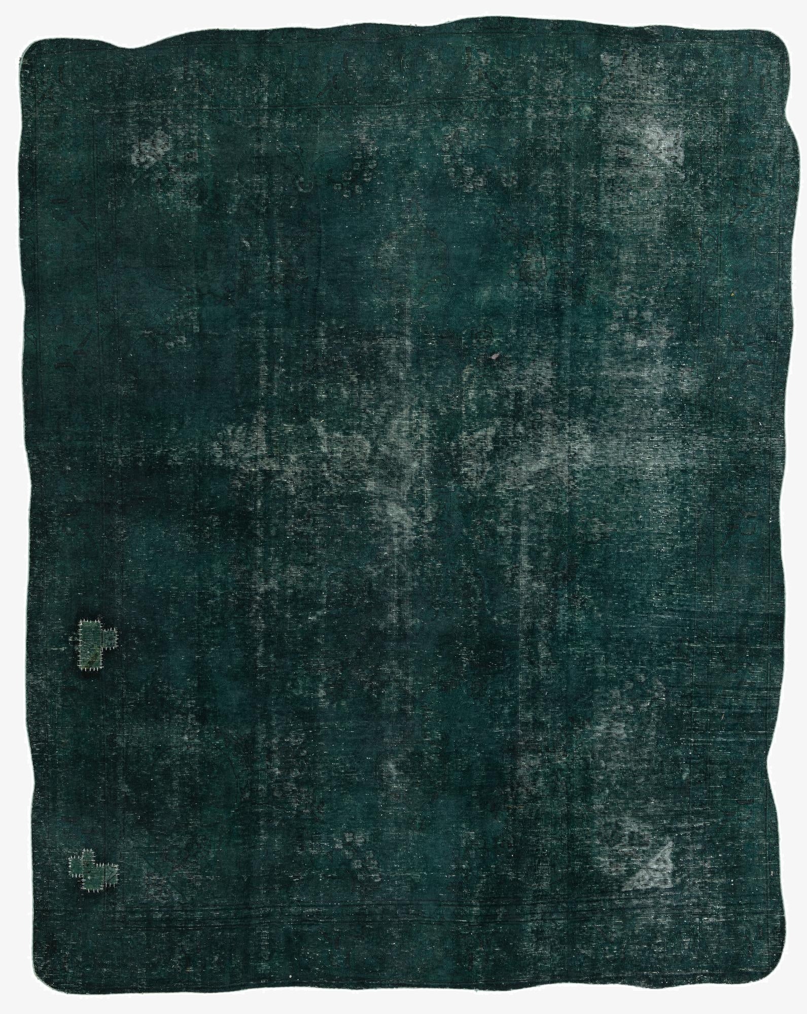  9' 9 x 12' 5  Hand Knotted Ultra Vintage Persian Wool Rug