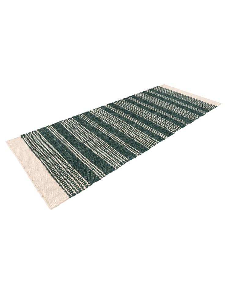 Detail image of  2' x 6' 1  Hand Woven Lariat Runner Rug