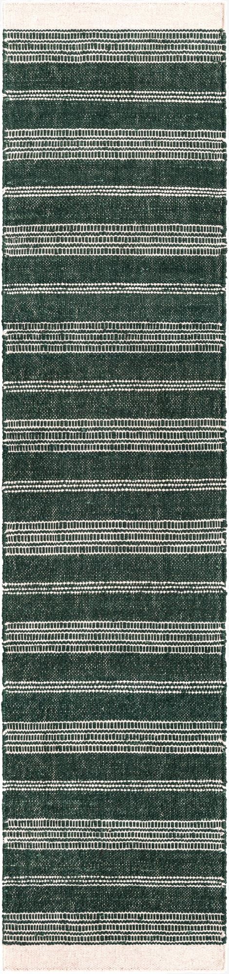  2' 7 x 12'  Hand Woven Lariat Runner Rug