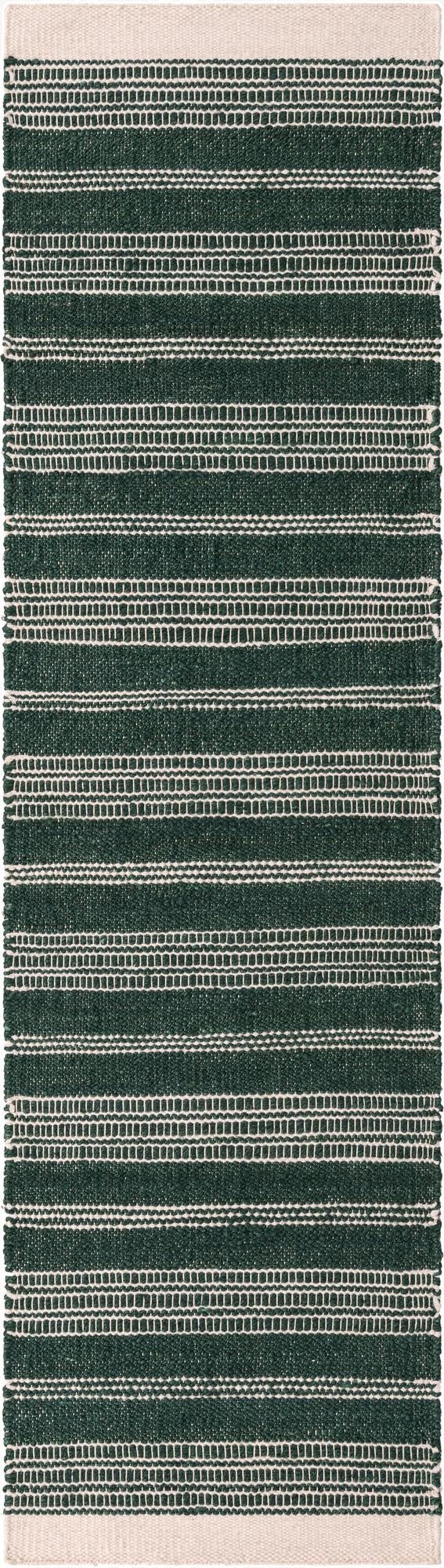  2' 7 x 10'  Hand Woven Lariat Runner Rug