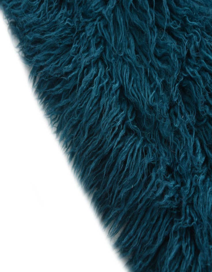 Detail image of  2' 4 x 11'  Hand Knotted Moroccan Wool Runner Rug