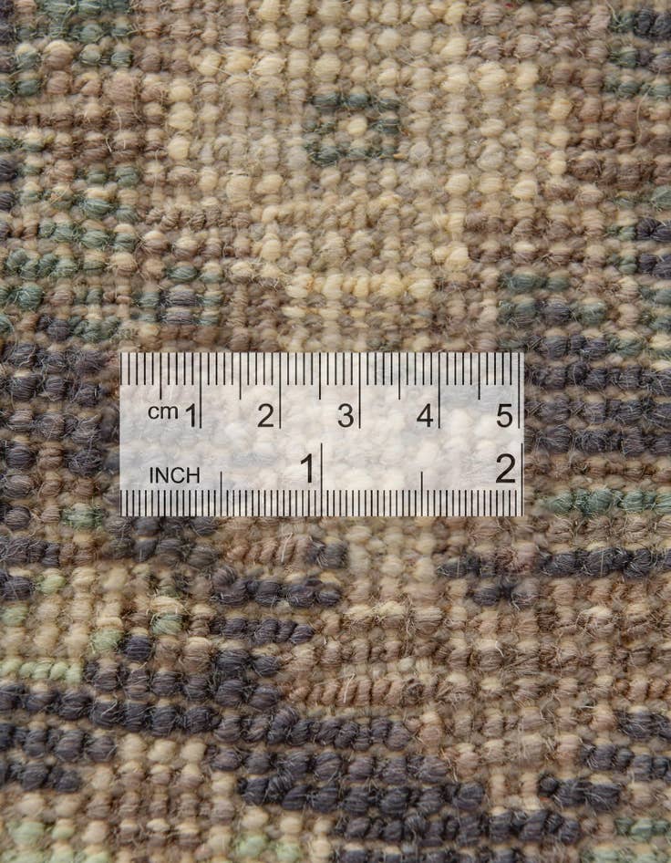 Detail image of  2' 8 x 9' 6  Hand Knotted Oushak Wool Runner Rug