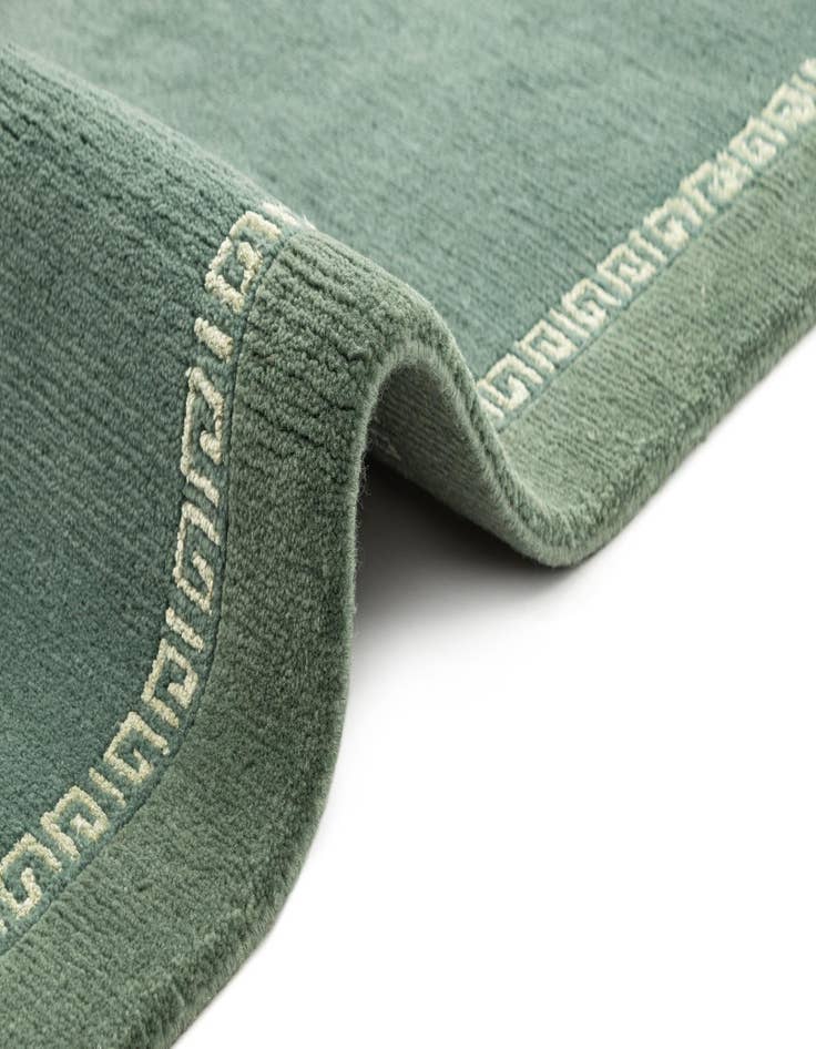 Detail image of  2' 5 x 4' 7  Hand Knotted Tibet Runner Rug