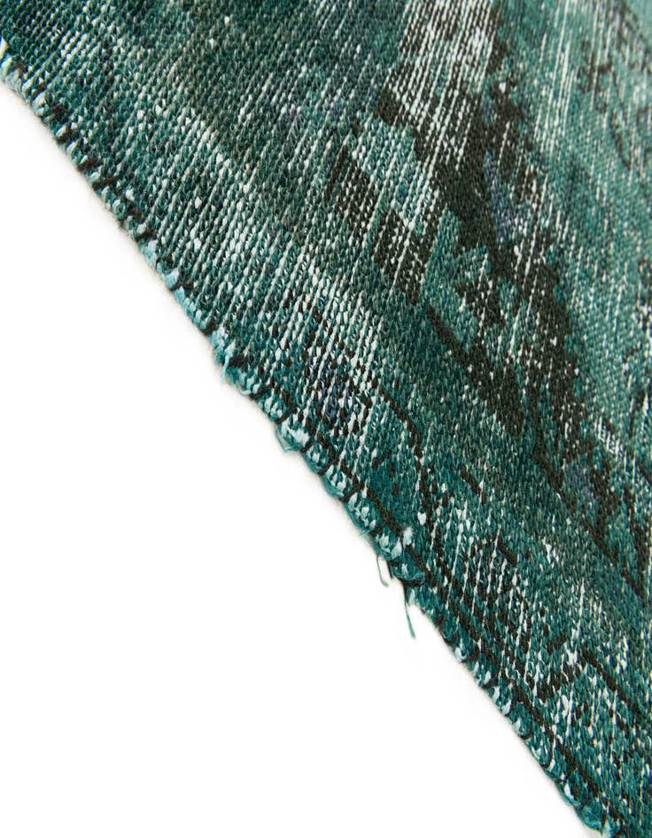 Detail image of  3' x 7' 7  Hand Knotted Ultra Vintage Persian Wool Runner Rug