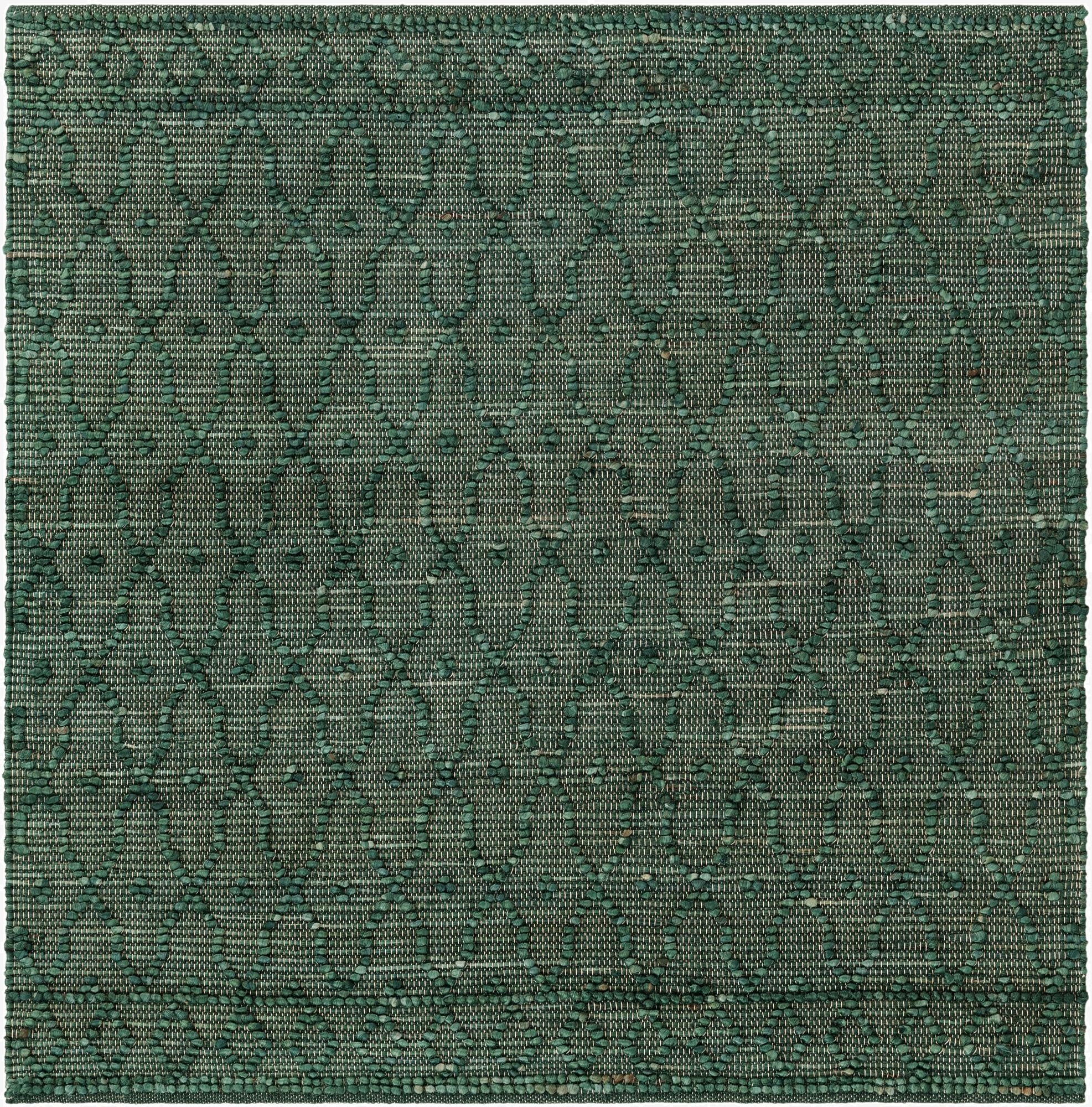  5' 3 x 5' 3  Hand Woven Larsa Jute Square Rug