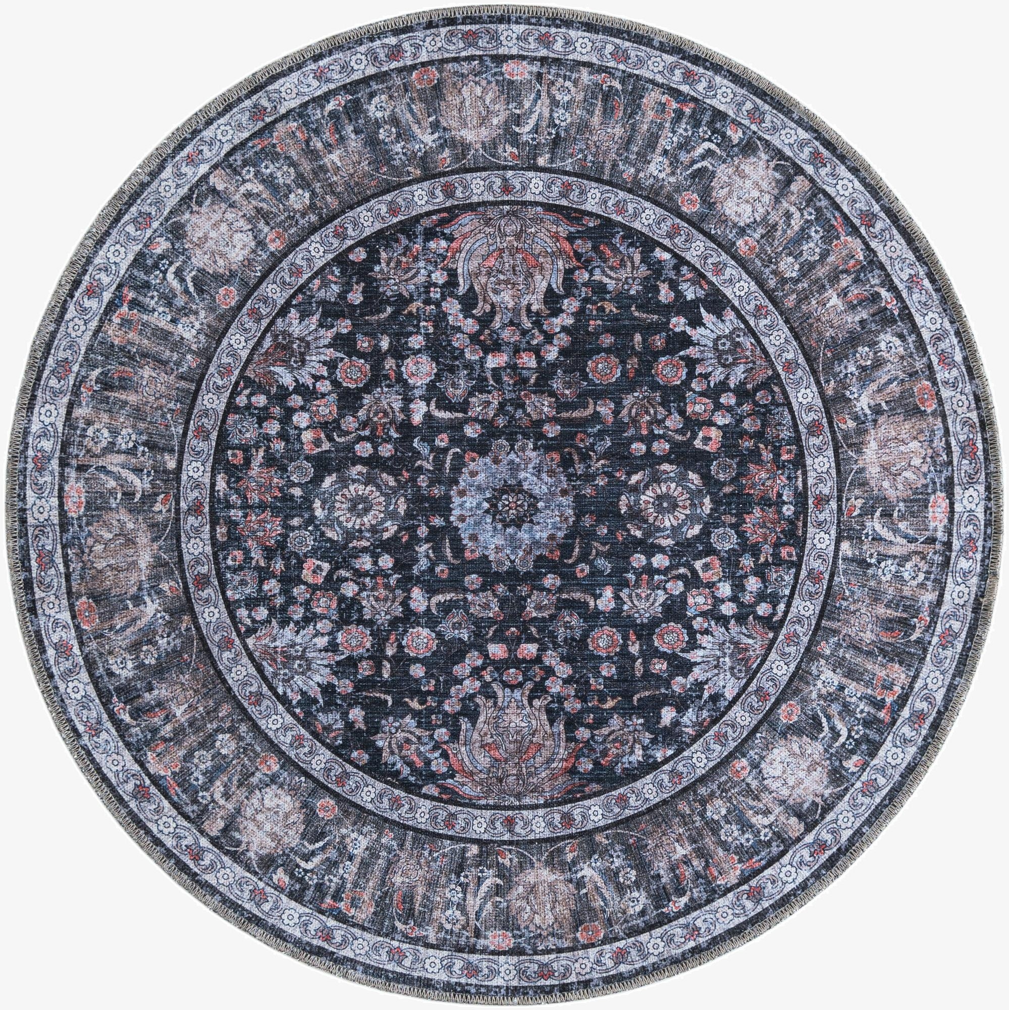  4' x 4' Yara Round Rug