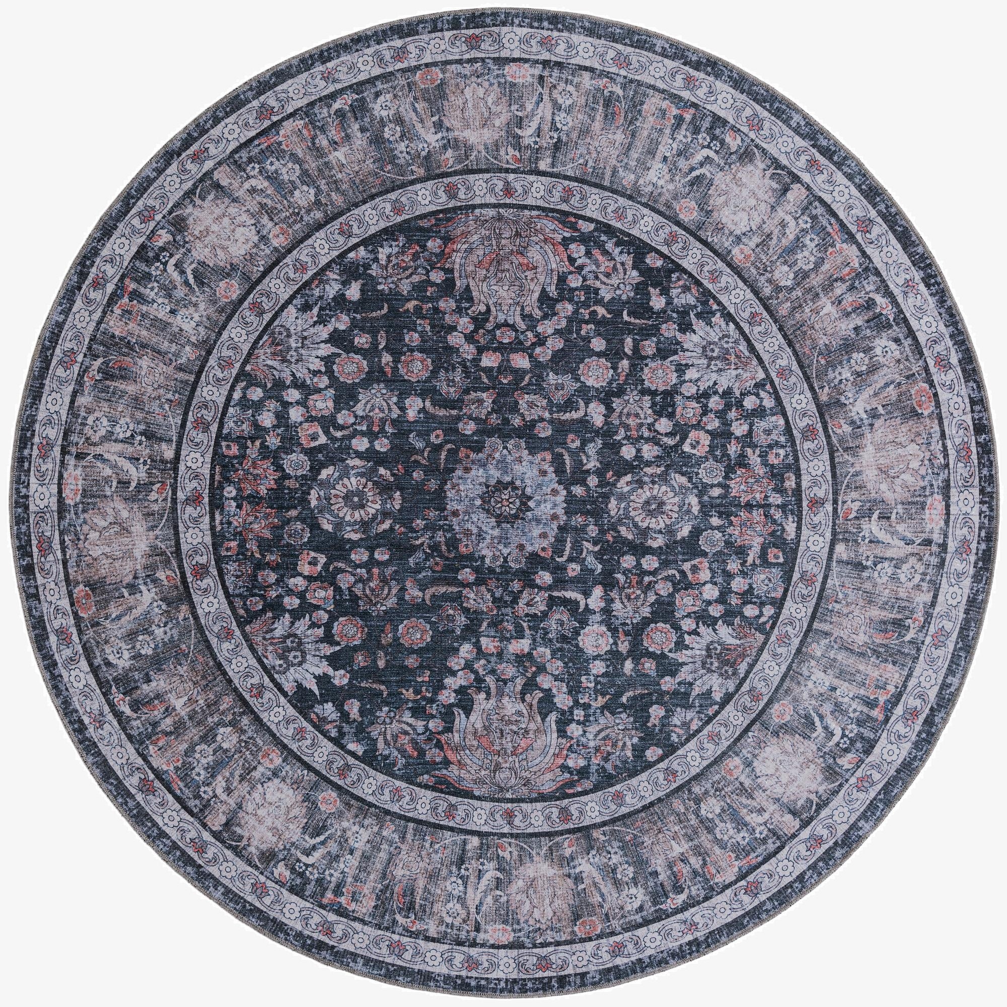  7' 10 x 7' 10 Yara Round Rug