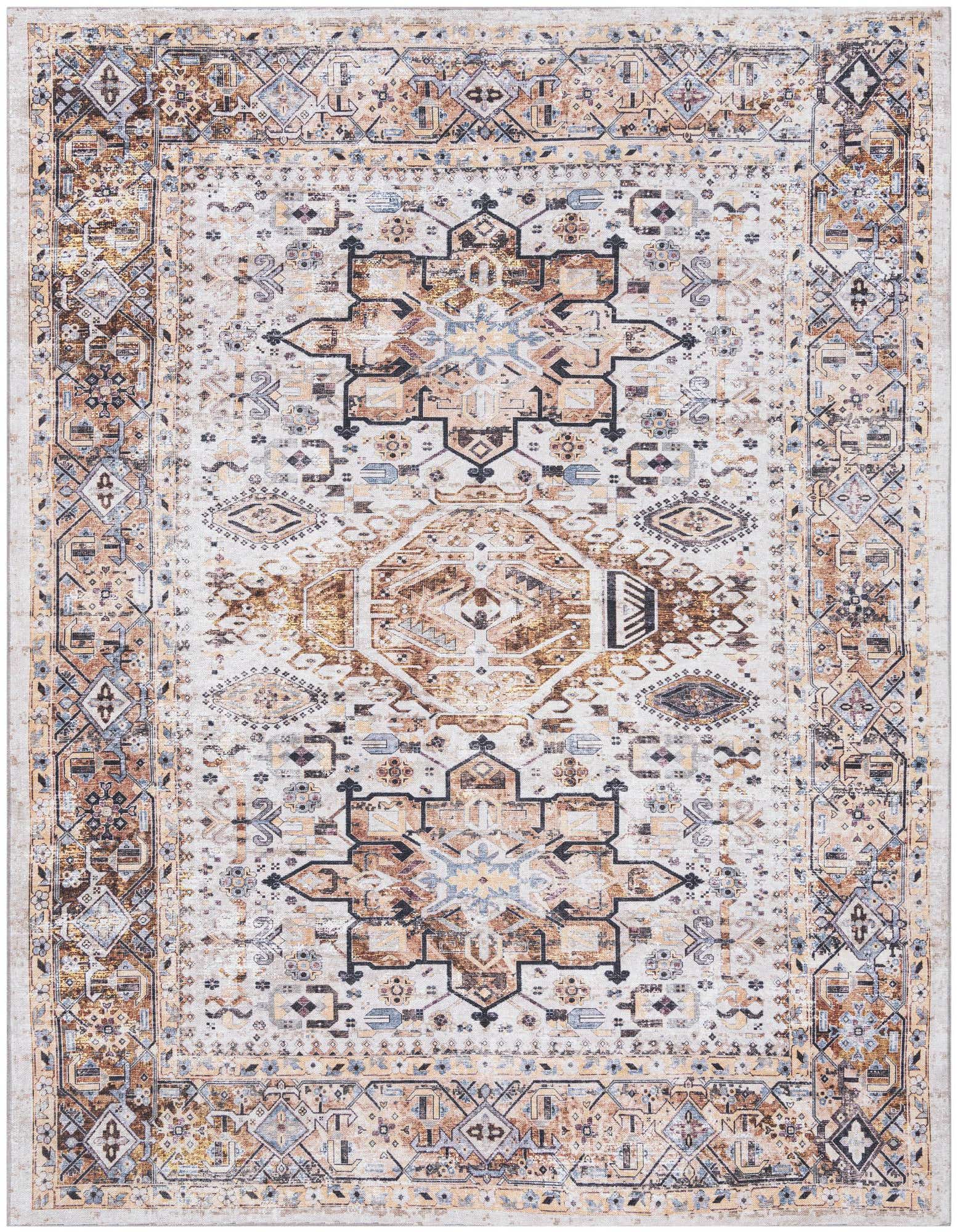Primary image  7' 10 x 10'  Washable Yara Rug