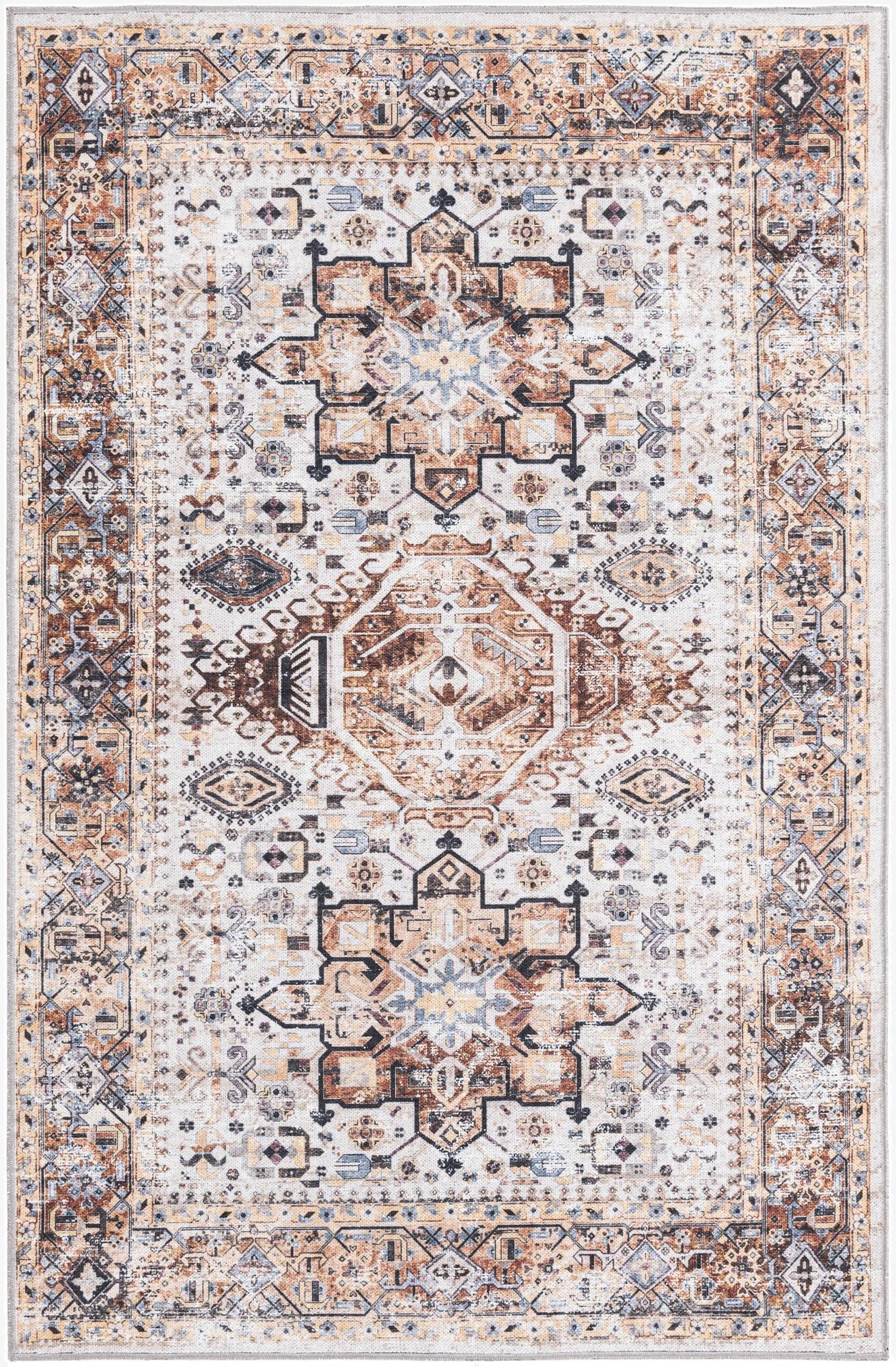  4' x 6'  Washable Yara Rug