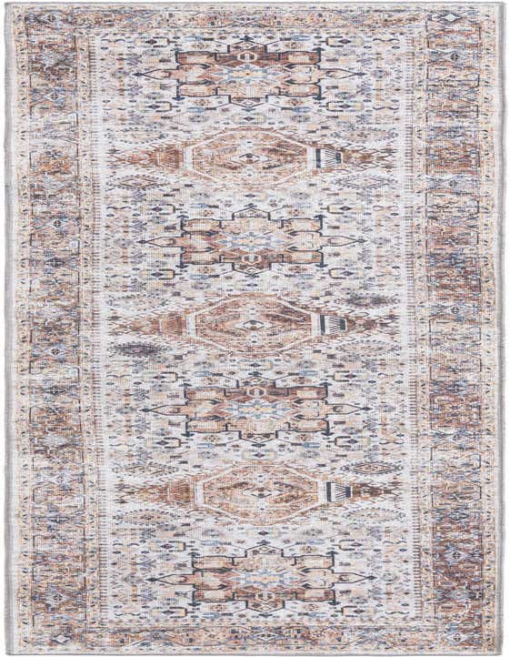 Primary image  2' 7 x 10'  Washable Yara Runner Rug