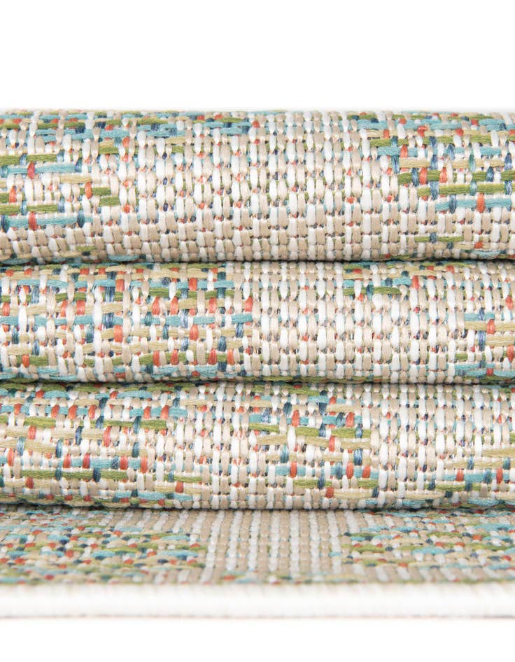 Detail image of  7' 10 x 10'  Washable Baja Indoor / Outdoor Rug