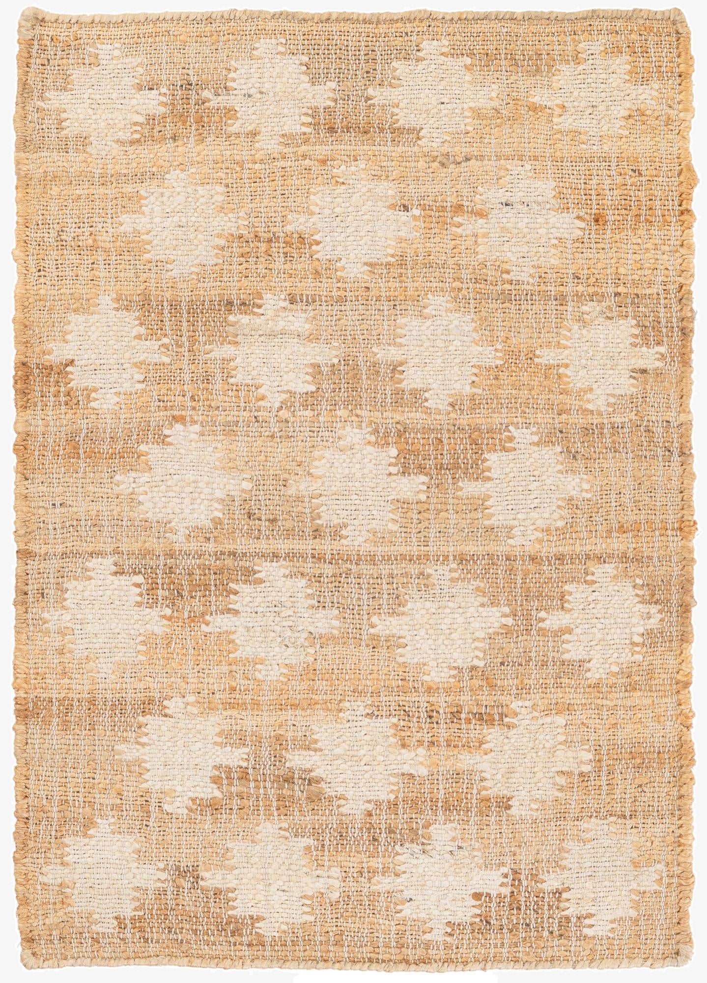  2' x 3' 1  Hand Woven Kala Handwoven Jute Rug