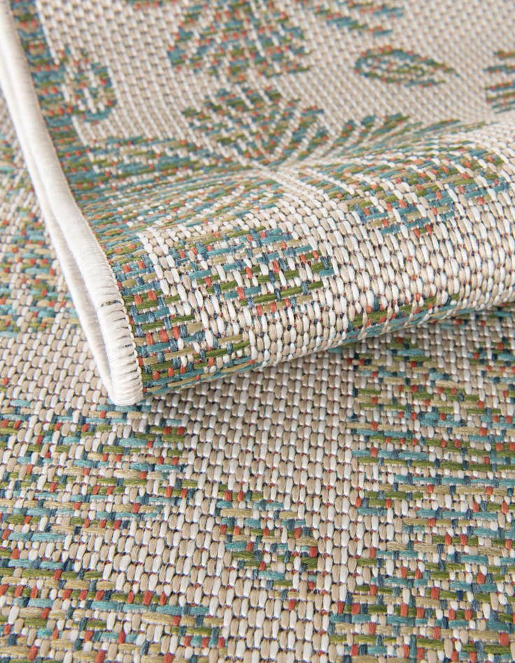 Detail image of  2' x 8'  Washable Baja Indoor / Outdoor Runner Rug