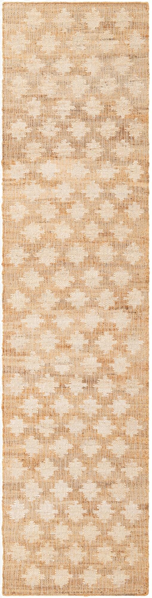  2' 7 x 10'  Hand Woven Kala Handwoven Jute Runner Rug