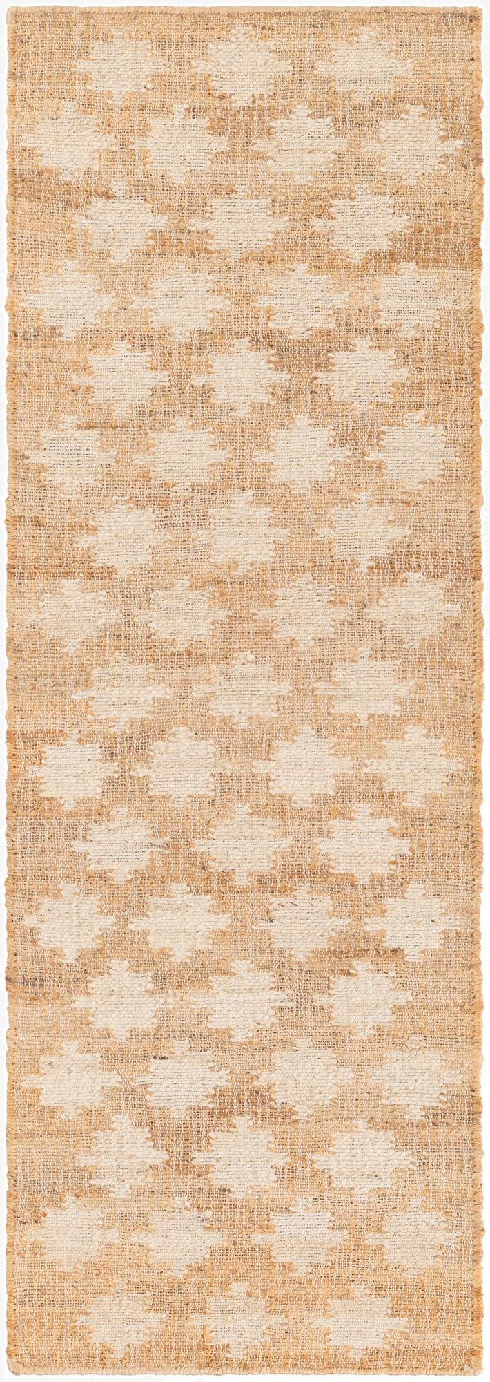  2' x 6' 1  Hand Woven Kala Handwoven Jute Runner Rug