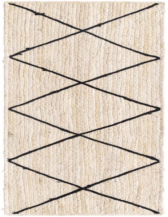 Detail image of  2' 2 x 8' 2  Hand Braided Jute Runner Rug