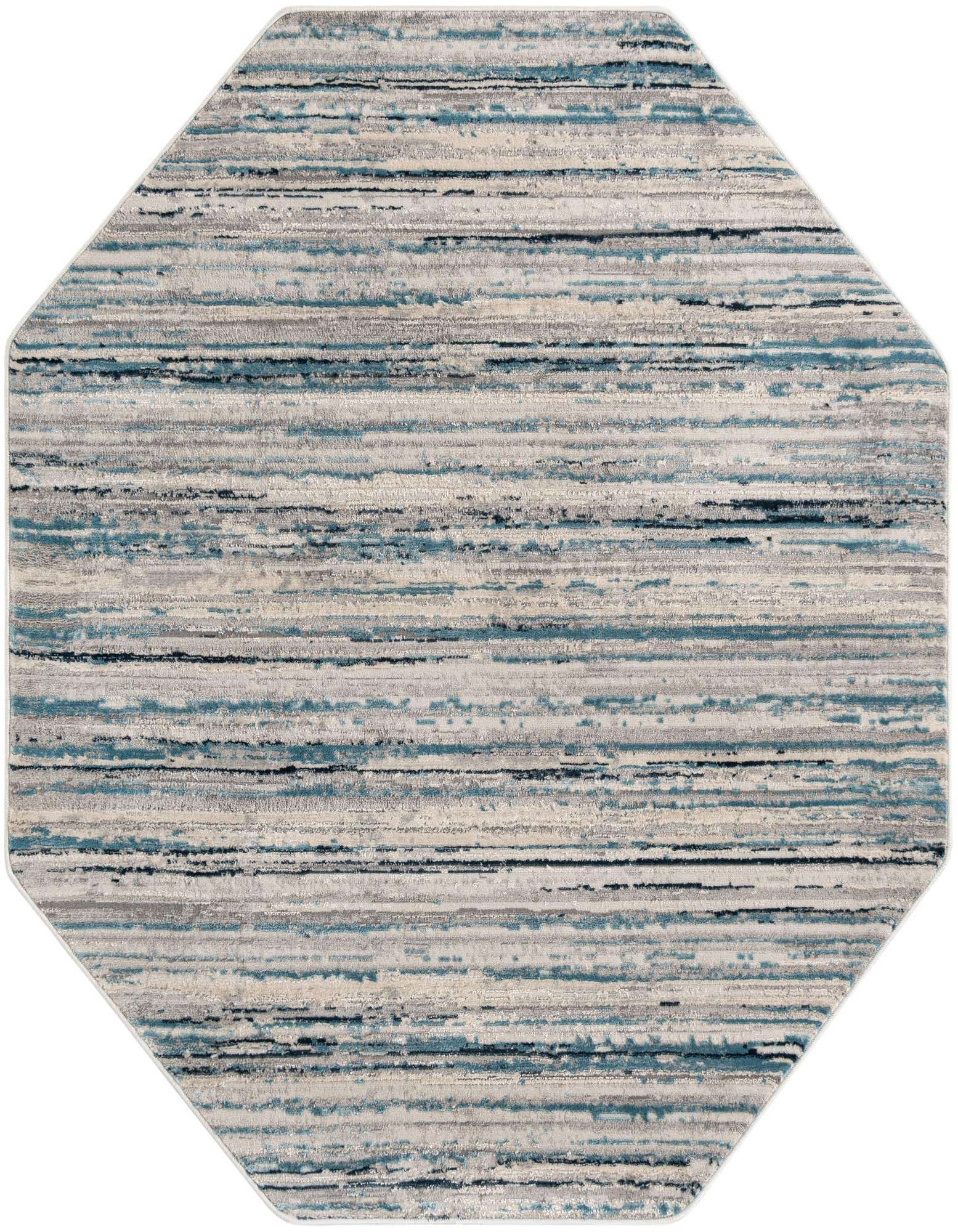 Primary image  5' 3 x 5' 3 Finsbury Octagon Rug