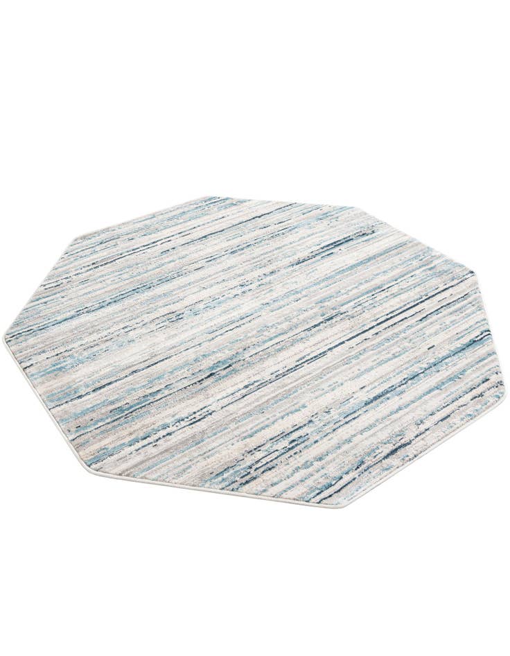 Detail image of  5' 3 x 5' 3 Finsbury Octagon Rug