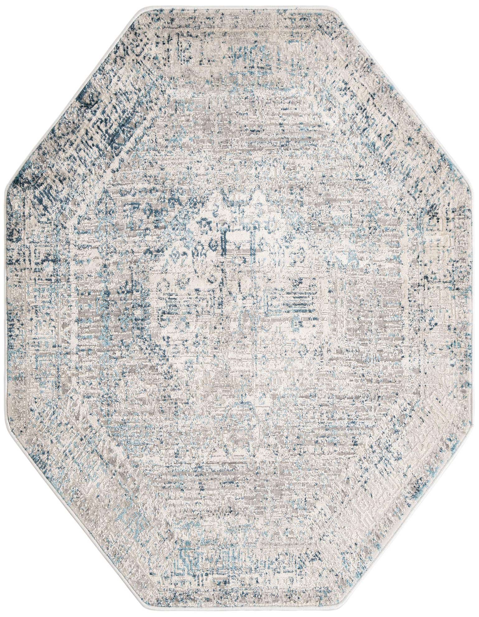 Primary image  5' 3 x 5' 3 Finsbury Octagon Rug