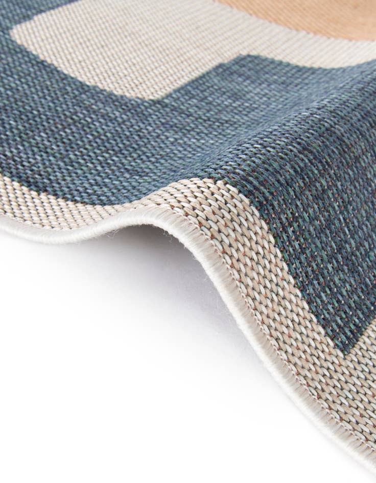 Detail image of  7' 10 x 10'  Washable Baja Indoor / Outdoor Rug