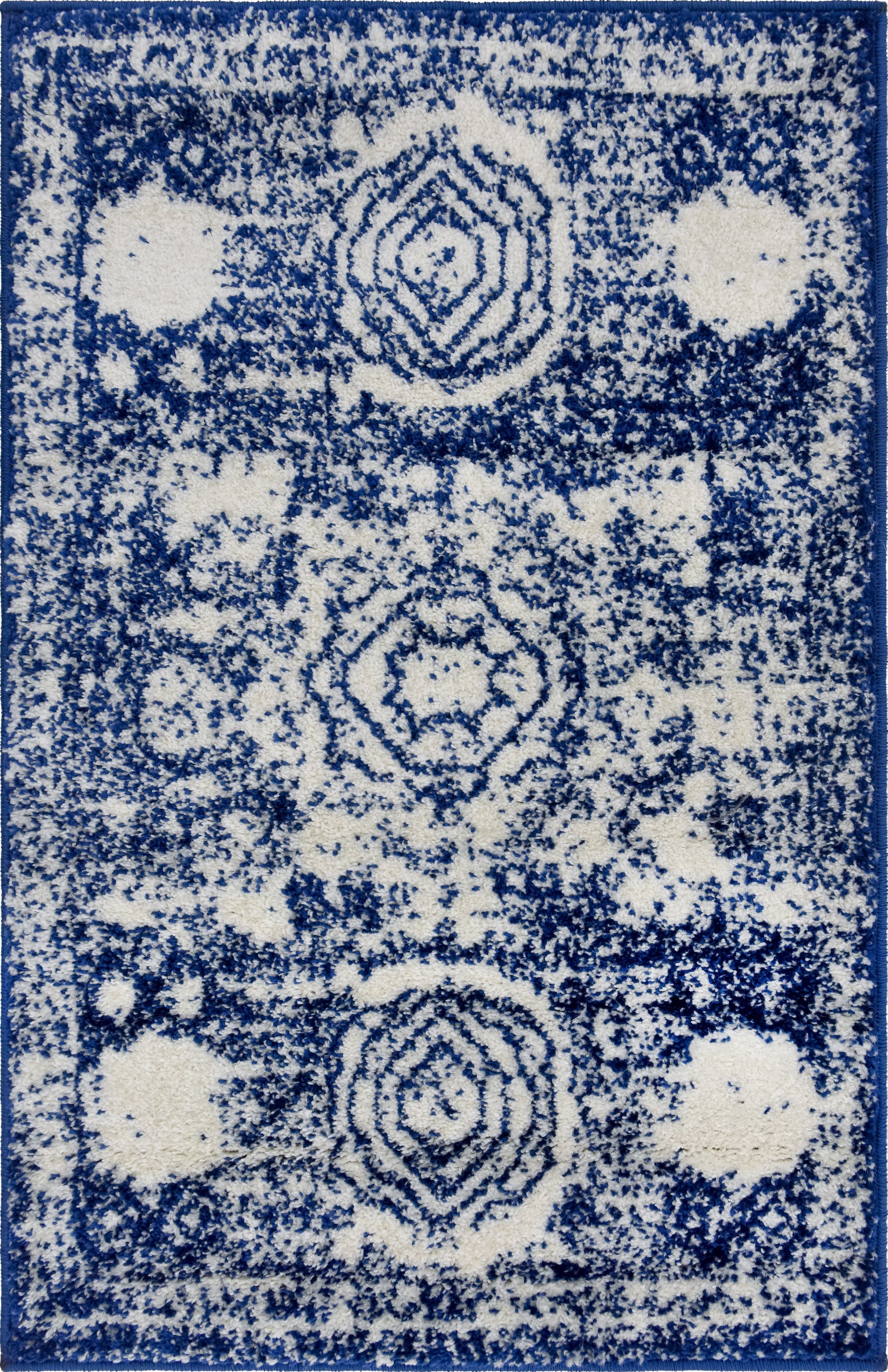 Rug Ivory and Blue Swatch link