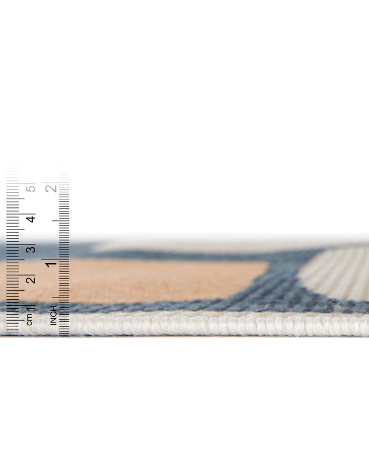 Detail image of  2' x 5' 1  Washable Baja Indoor / Outdoor Runner Rug