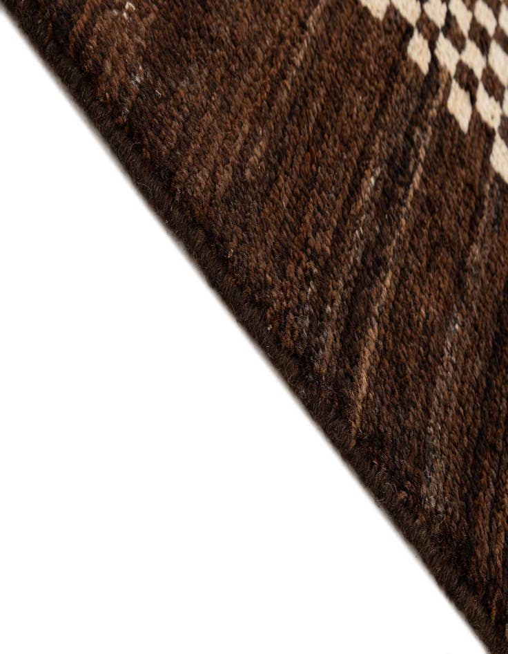 Detail image of  5' 7 x 8'  Hand Knotted Modern Ziegler Wool Rug