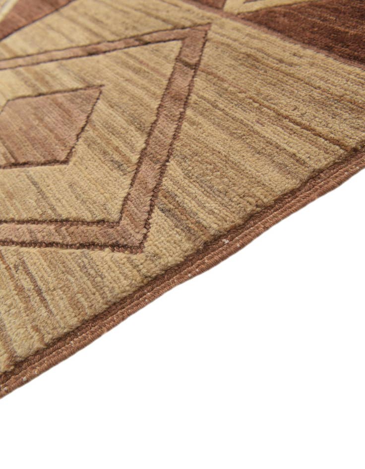 Detail image of  8' 5 x 10' 8  Hand Knotted Modern Ziegler Oriental Wool Rug