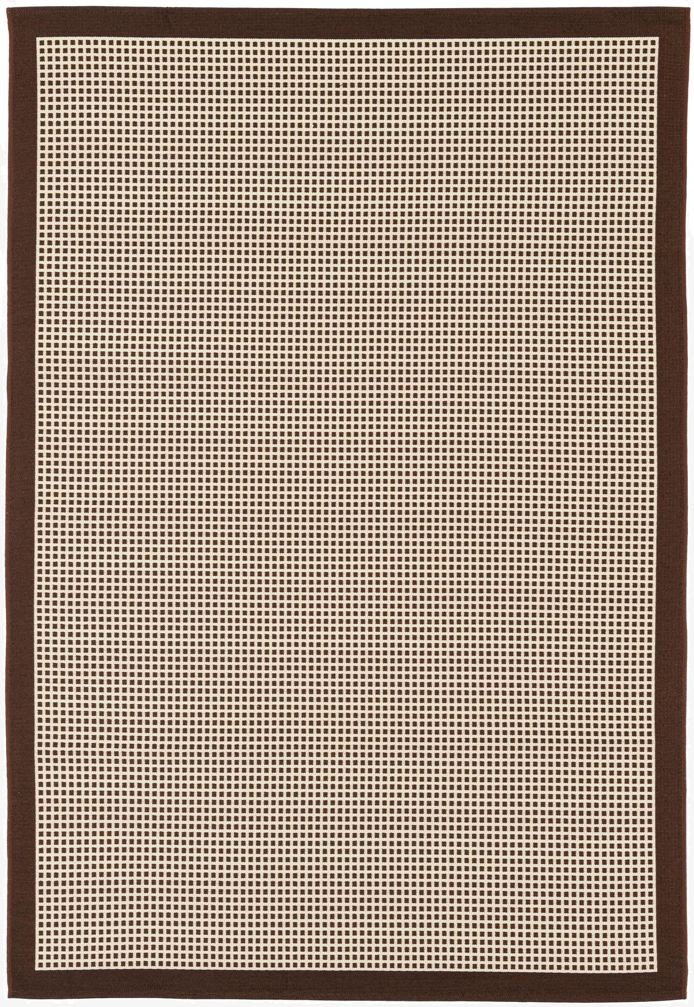  5' 3 x 7' 8  Washable Modern Indoor / Outdoor Rug
