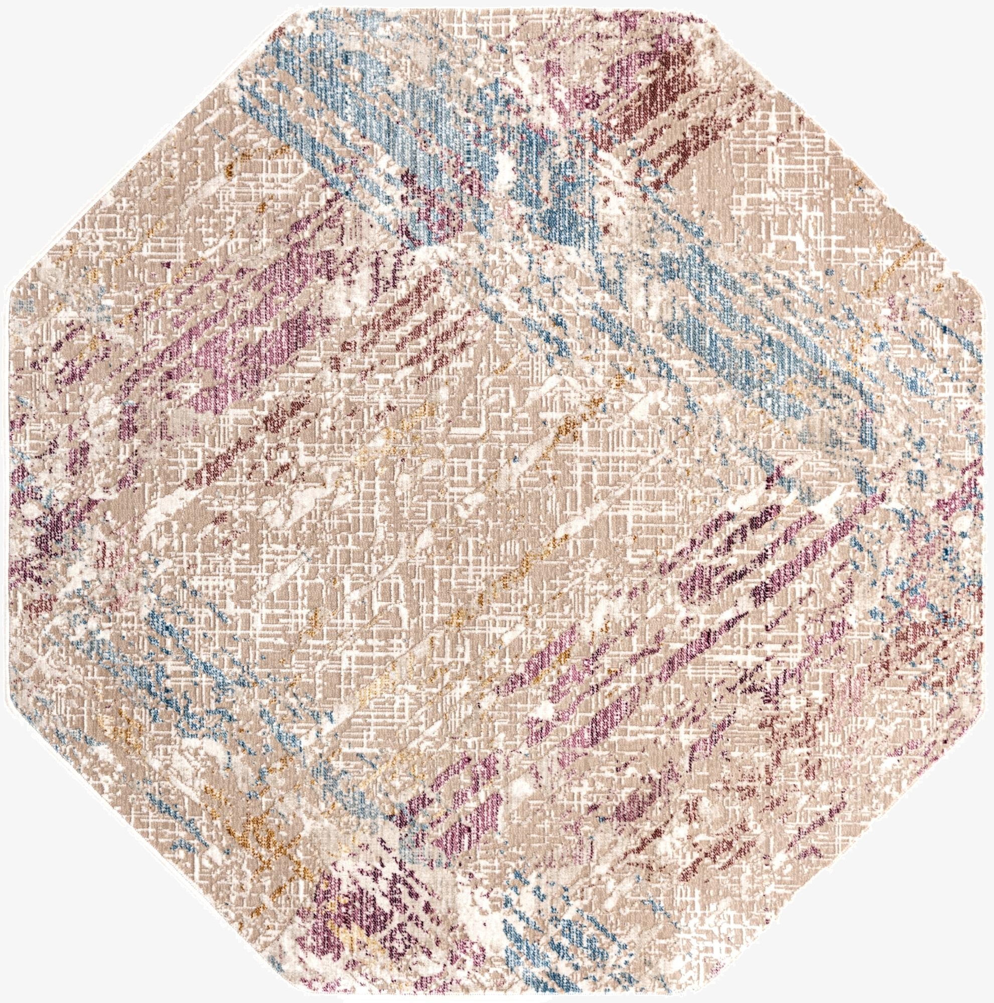  5' 3 x 5' 3 Deepa Octagon Rug