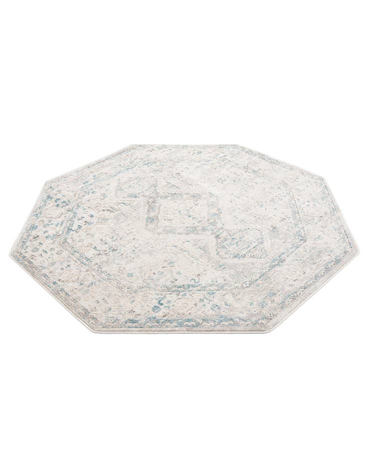 Detail image of  5' 3 x 5' 3 Finsbury Octagon Rug