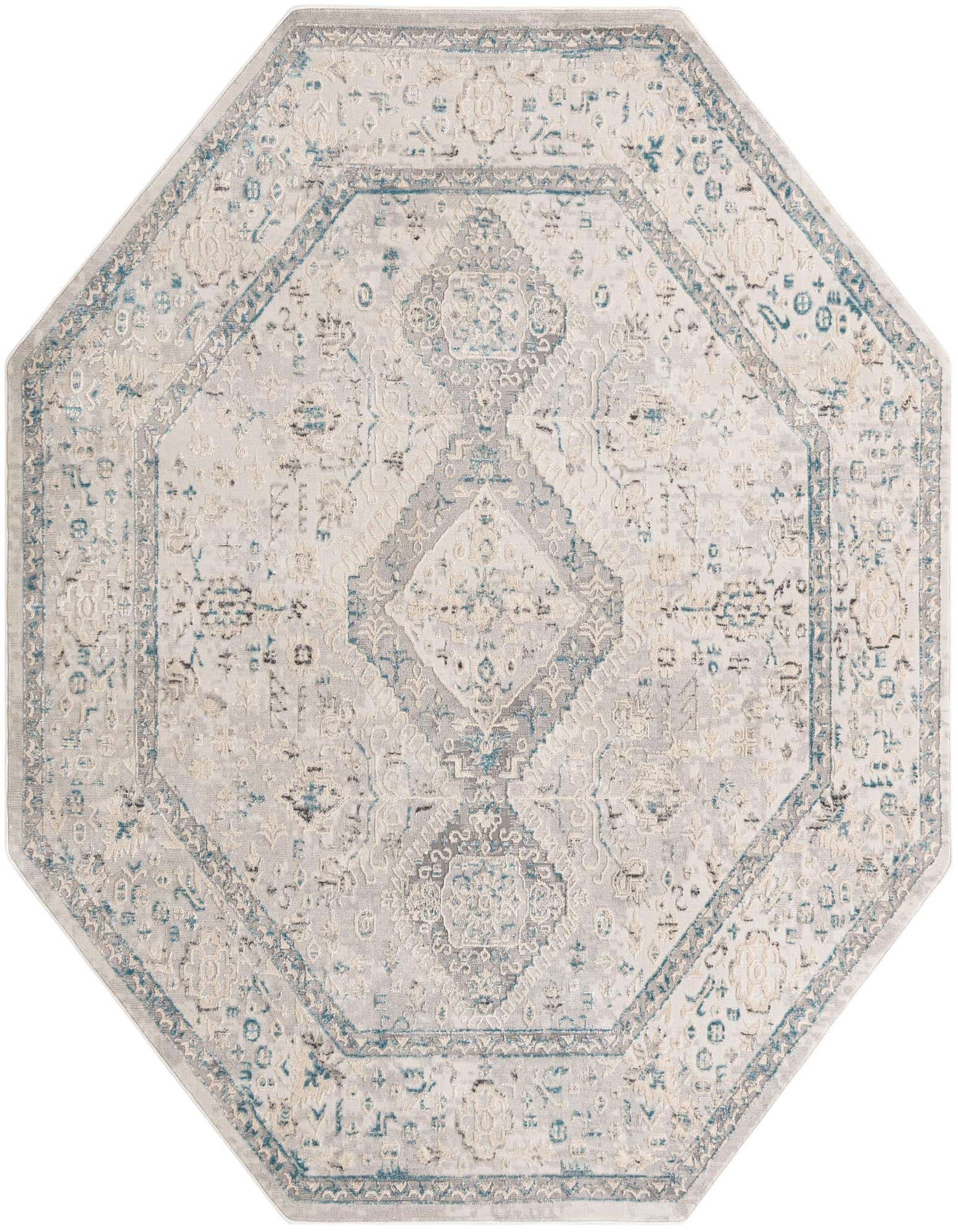 Primary image  7' 10 x 7' 10 Finsbury Octagon Rug