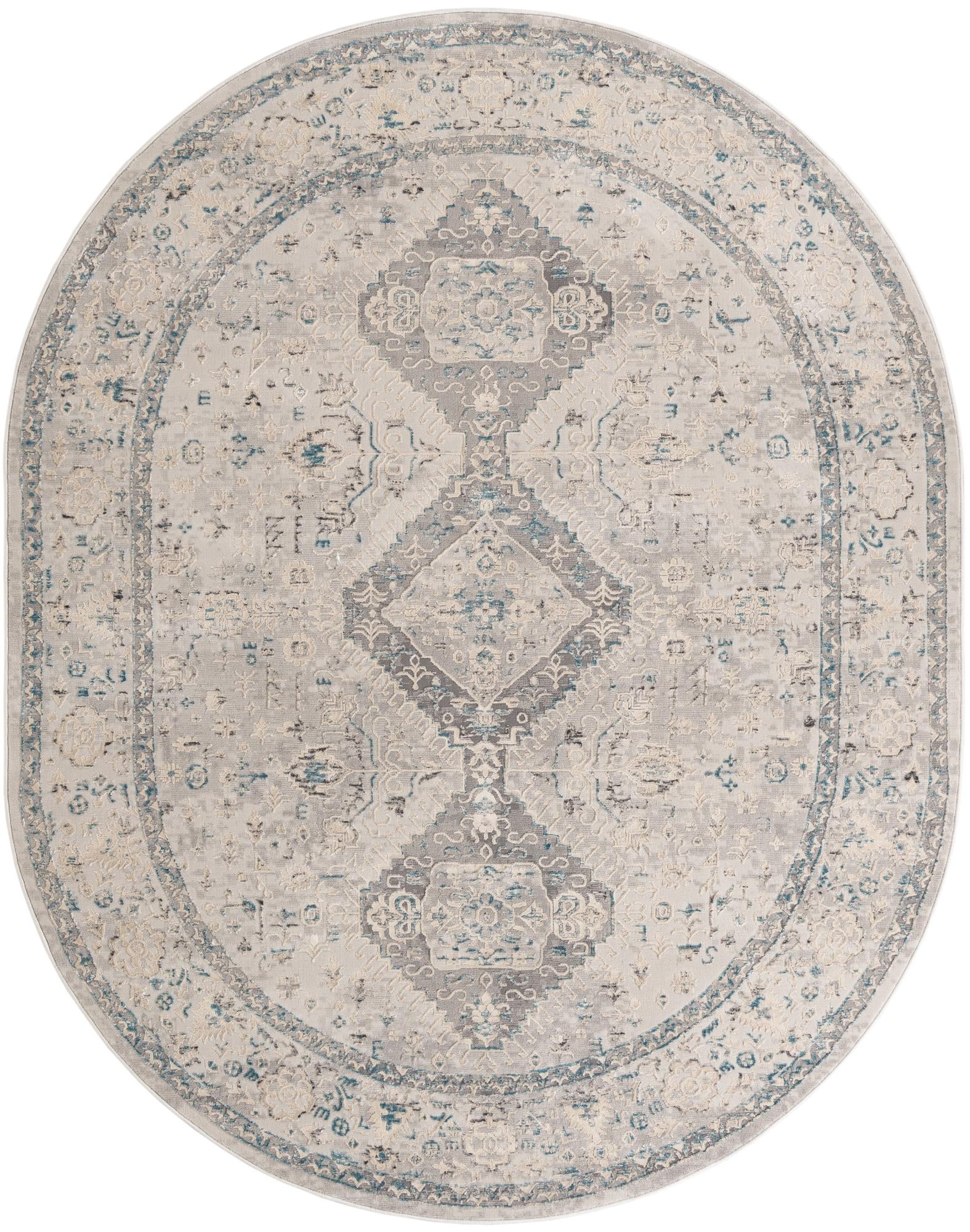  7' 10 x 10' Finsbury Oval Rug