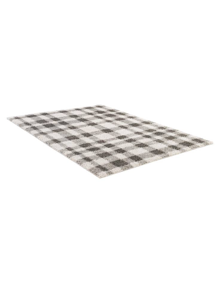 Detail image of  5' 4 x 7' 3 Lattice Shag Rug