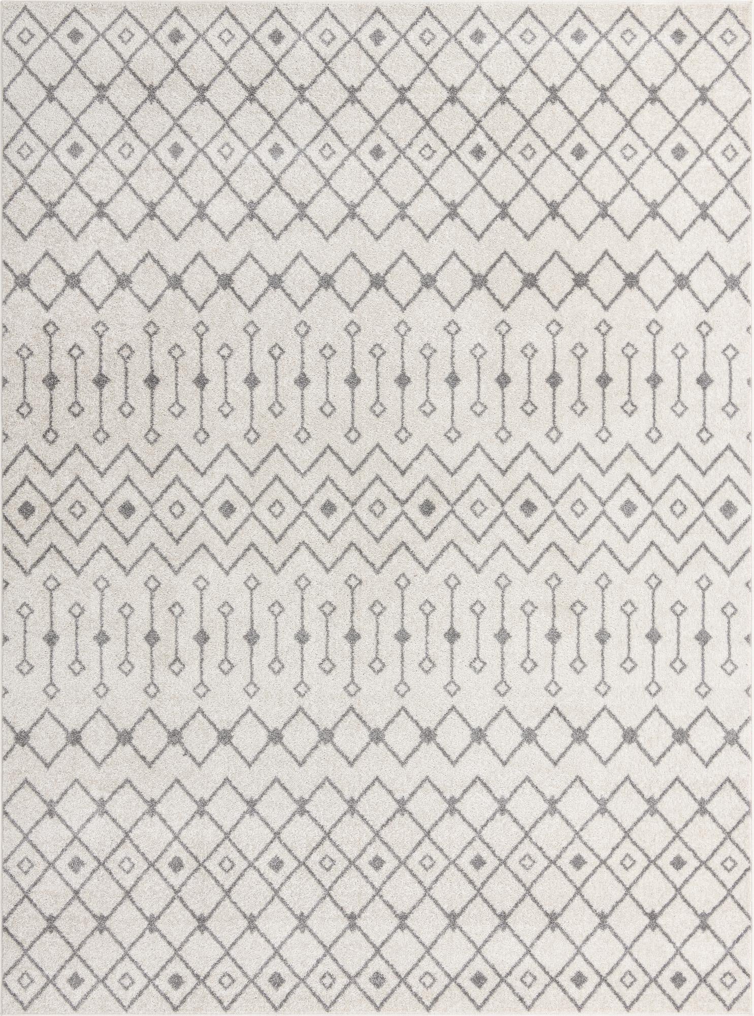  9' x 12' Moroccan Trellis Rug