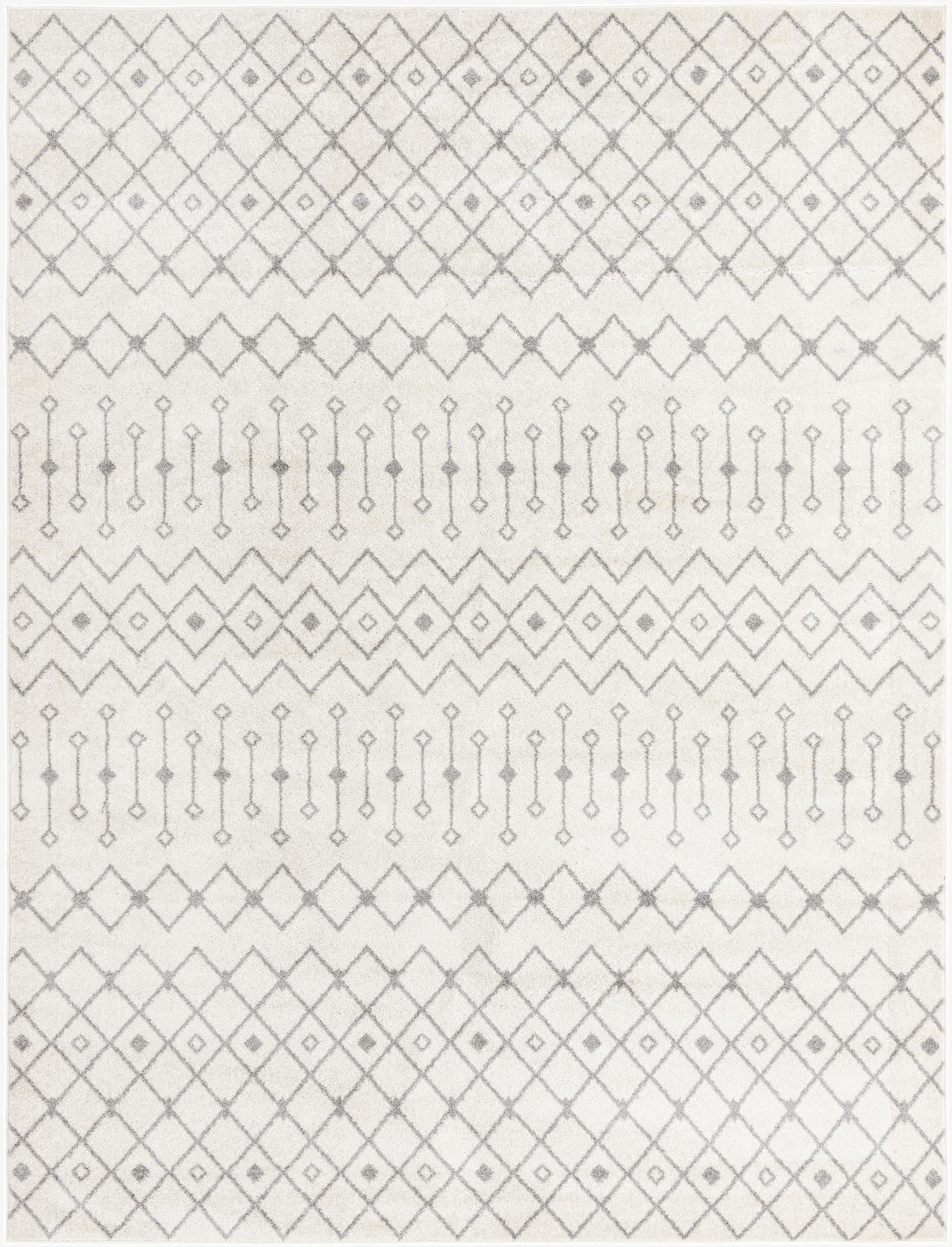 Primary image  10' 8 x 14' Moroccan Trellis Rug