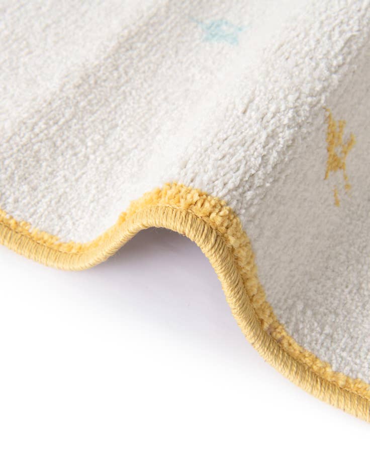 Detail image of  3' 11 x 5' 11 Bear Whimsy Kids Rug