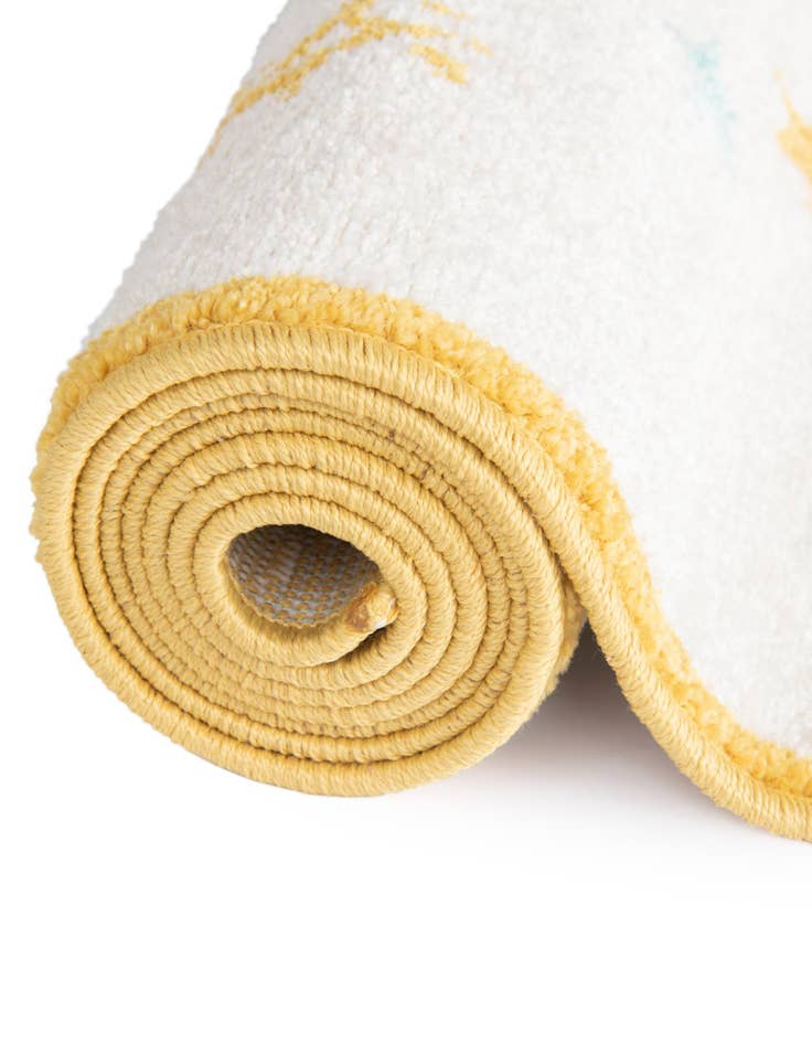 Detail image of  3' 11 x 5' 11 Bear Whimsy Kids Rug