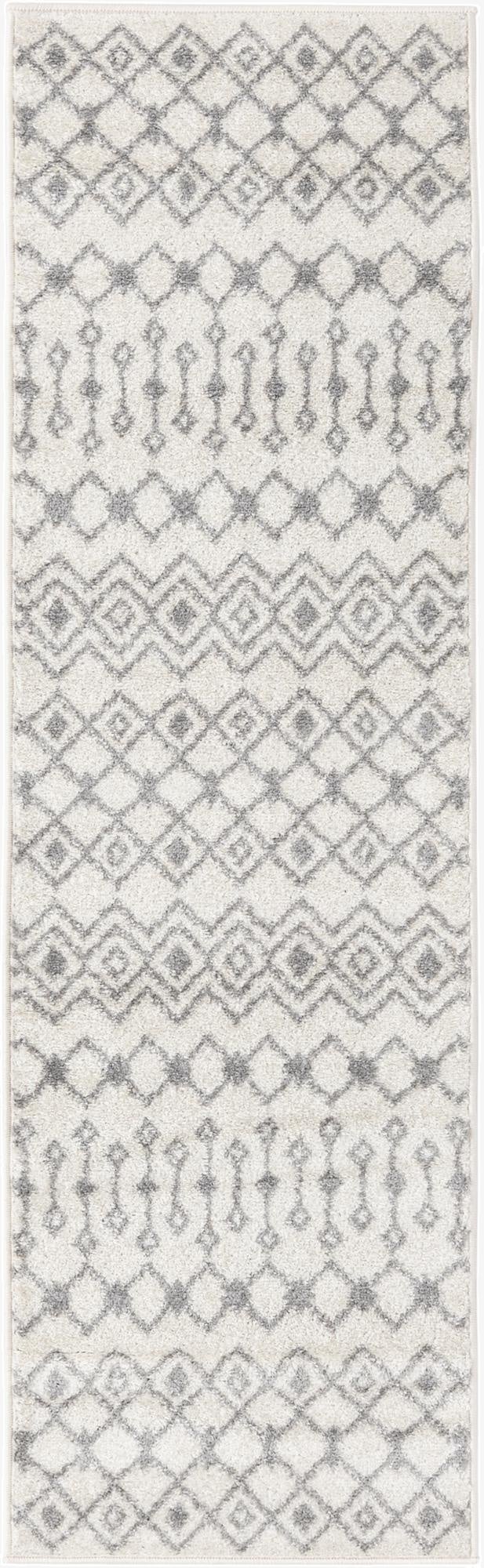  2' x 7' Moroccan Trellis Runner Rug