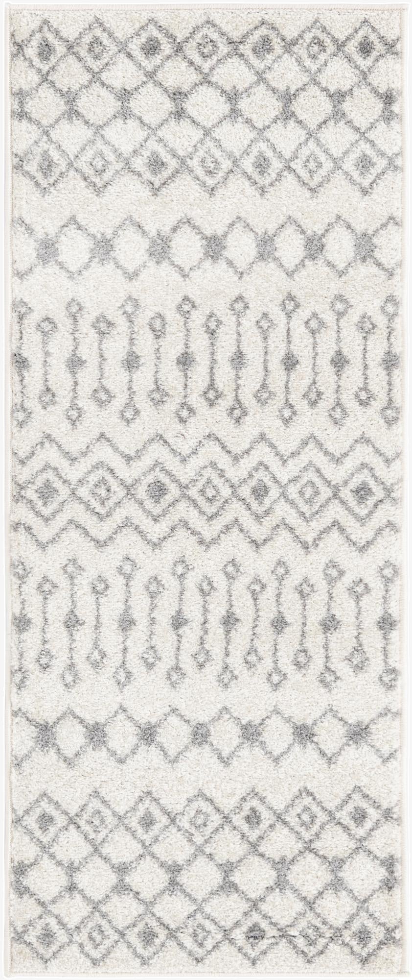  2' x 5' 3 Moroccan Trellis Runner Rug