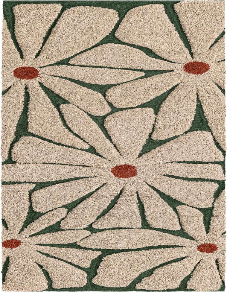 Primary image  2' x 6' 1 Handtufted Wool Runner Rug